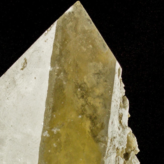 3.4" Sharp Gemmy Lustrous GOLDEN GRAY BARITE Crystal Linwood Mine Iowa for sale