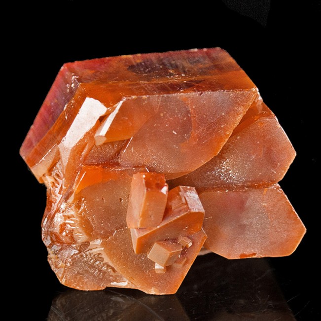 1" Colorful Blood Red VANADANITE Brilliant Shiny Gemmy Crystal Morocco for sale