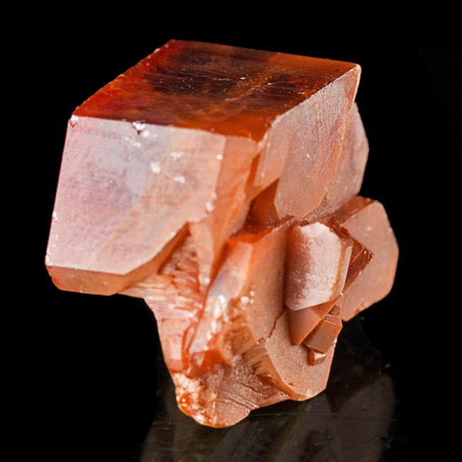 1" Colorful Blood Red VANADANITE Brilliant Shiny Gemmy Crystal Morocco for sale