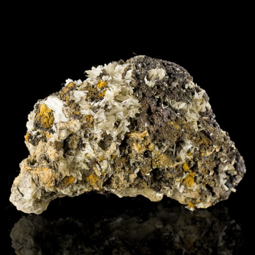 3.4" CERUSSITE Antique White Jackstraw Crysta...