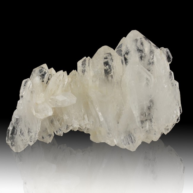 3.9" FADEN QUARTZ w/White Line Double Terminated Gem Crystals Pakistan for sale