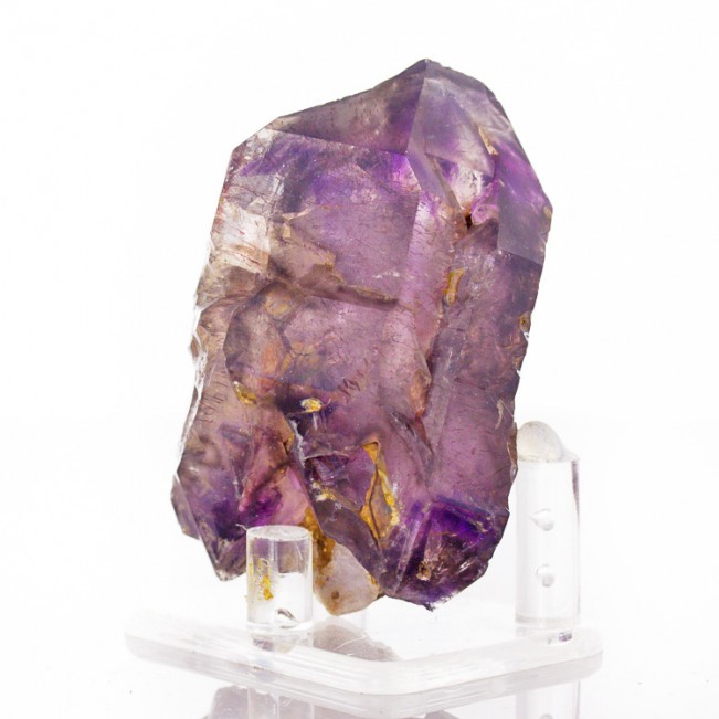 2.6" ELESTIAL AMETHYST DblTerminated Crystal Rich Royal Purple Zimbabwe for sale