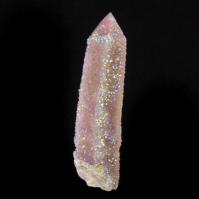 3.3" Dazzling Sparkling RAINBOW AURA SPIRIT QUARTZ Crystal South Africa for sale