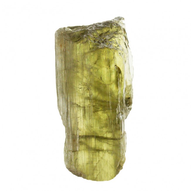1.8" 113ct Gem Yellow-Green Dichroic DIASPORE Terminated Crystal Turkey for sale
