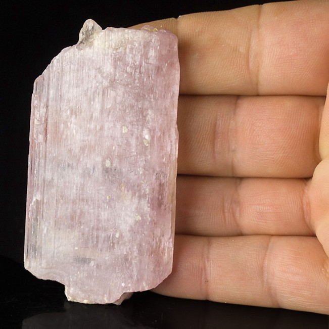 3" 365ct Double Terminated Dichroic Pink KUNZITE Crystal Afghanistan for sale