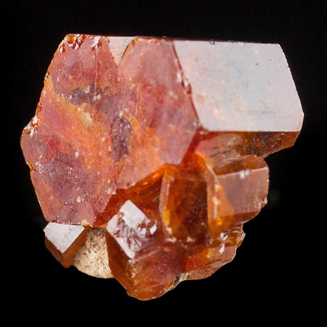 .9" Colorful BloodRed VANADANITE Sharp Brilliant Shiny Crystals Morocco for sale