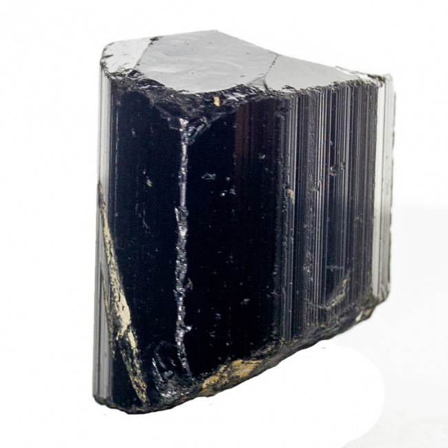 1.7" Black SCHORL TOURMALINE Terminated Crystal Brazil Old Collection for sale