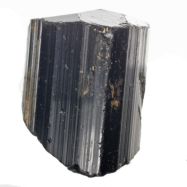 1.7" Black SCHORL TOURMALINE Terminated Crystal Brazil Old Collection for sale
