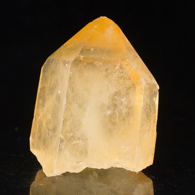 2.6" Colorful TANGERINE QUARTZ Sharp Gemmy Terminated Crystal Brazil for sale