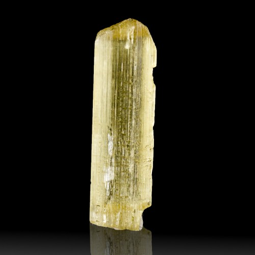 1.6" Bright Butter Yellow Gem Clear SCAPOLITE...