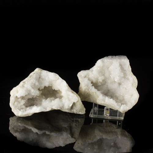 5.2" Split GEODE Both Halves Lined w/Twinklin...