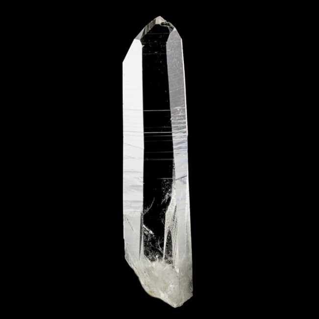 3.1" TESSIN LEMURIAN SEED QUARTZ Gem Sharp Water Clear Crystal Colombia for sale