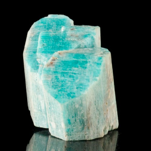 1.8" Terminated Twin AMAZONITE Crystals Vivid...