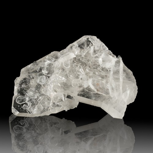 3.3" TABULAR QUARTZ Flat 2Sided Crystal +Doze...