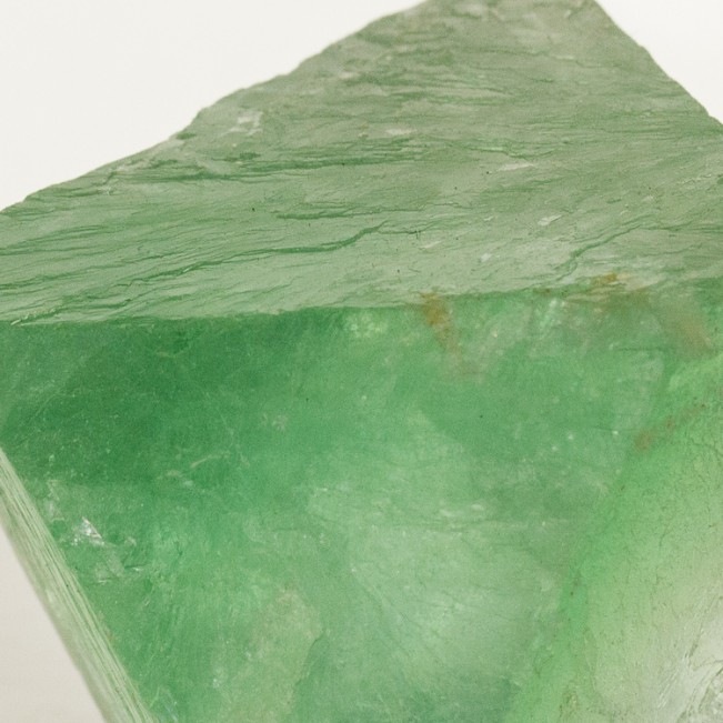 2.4" Vivid NeonGreen Gemmy Clear FLUORITE Crystal Cleavage South Africa for sale