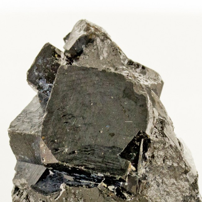 1.4" Sharp CUBIC MAGNETITE Shiny Metallic Black Crystals to.7" NY 1993 for sale