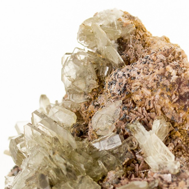 2.7" Sharp Transparent WaterClear Bladed BARITE Crystals No Damage Peru for sale