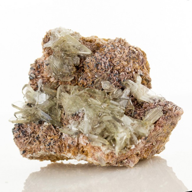 2.7" Sharp Transparent WaterClear Bladed BARITE Crystals No Damage Peru for sale