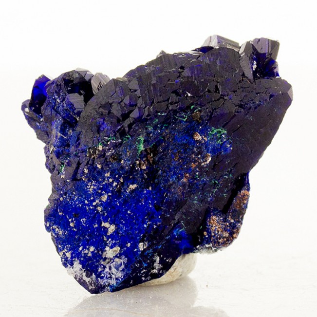 1.3" Navy Blue BrilliantFlashy Luster AZURITE Crystals Milpillas Mexico for sale