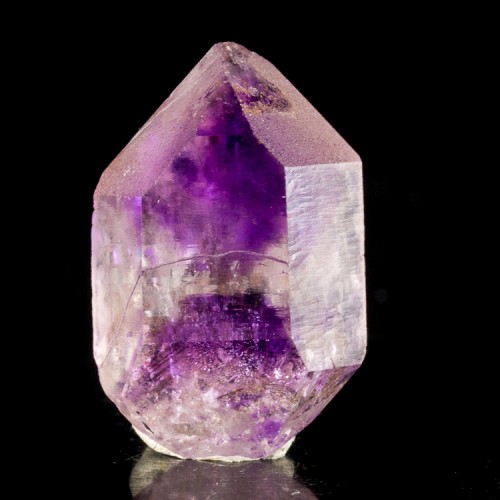 1.4" HOURGLASS AMETHYST Violet Purple Crystal...