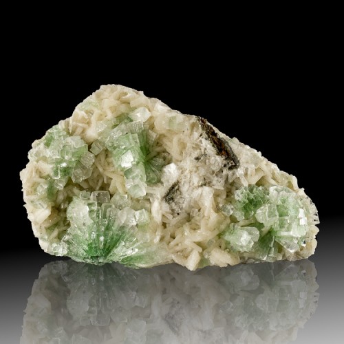 5.3" Green APOPHYLLITE SquareTop Crystals on ...