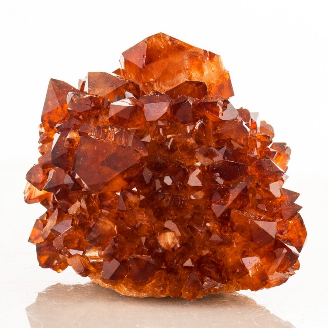 2.7" CrimsonRed ARKANITE Flashy Sharp Wet-Look Pristine Crystals Poland for sale