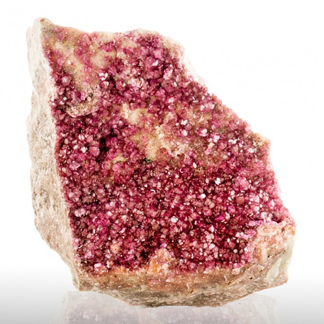 4.7" Colorful Raspberry Pink COBALTOAN CALCITE Sparkly Crystals Morocco for sale