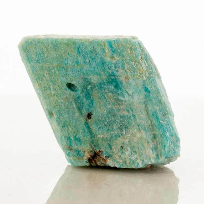 2.5" DoubleTerminated NeonBlue AMAZONITE CRYSTAL Thunder Alley Claim CO for sale