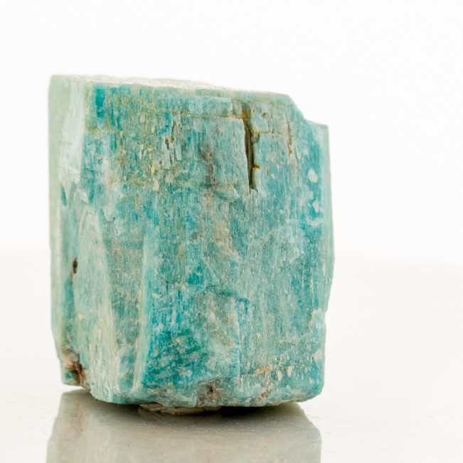 2.5" DoubleTerminated NeonBlue AMAZONITE CRYSTAL Thunder Alley Claim CO for sale
