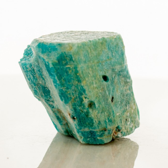2.5" DoubleTerminated NeonBlue AMAZONITE CRYSTAL Thunder Alley Claim CO for sale