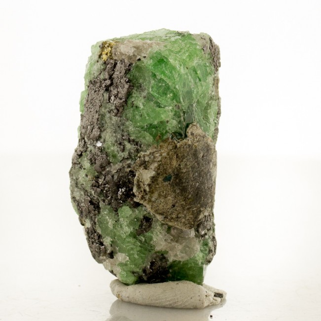 2" Sharp Shiny Saturated Green TSAVORITE GARNET Crystal Group Tanzania for sale
