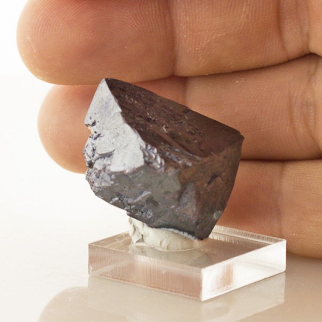 1.3" Superb Mirror Bright CUPRITE Razor Sharp Octahedral Crystal Russia for sale