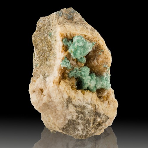 3.1" Sky Blue ROSASITE Crystals w-Clear Gem S...