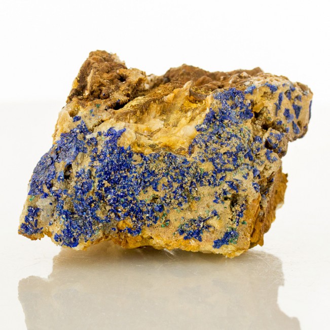 3.2" LINARITE Sharp Sparkly Royal Blue Crystals Grand Reef Mine Arizona for sale