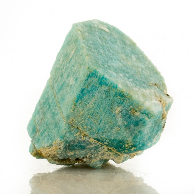 1.5" Vivid Aqua Blue AMAZONITE Sharp Terminated Crystal Pike's Peak CO for sale