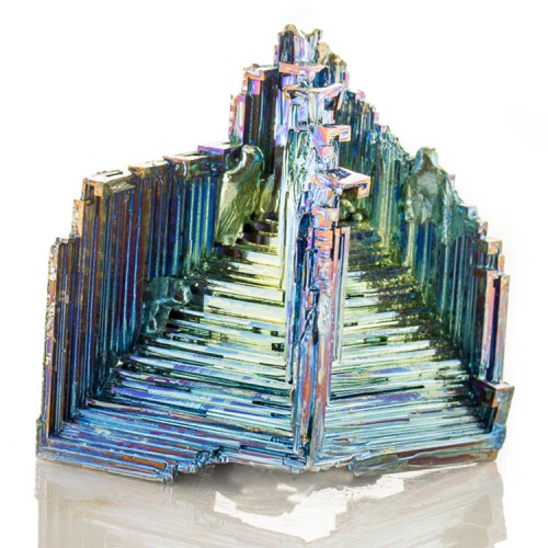2.4" Hopper BISMUTH Crystals Shiny Metallic B...