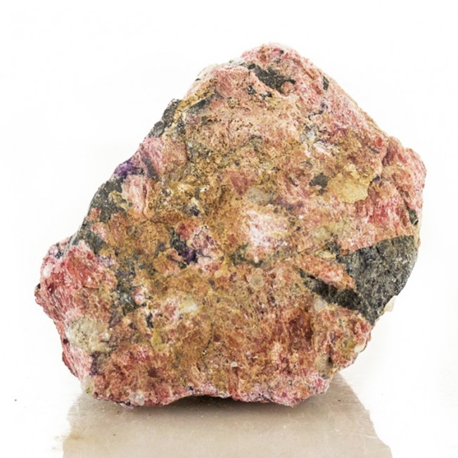 2.5" Color-Drenched Orchid Pink Crystalline EUDIALYTE Kipawa Quebec CAN for sale
