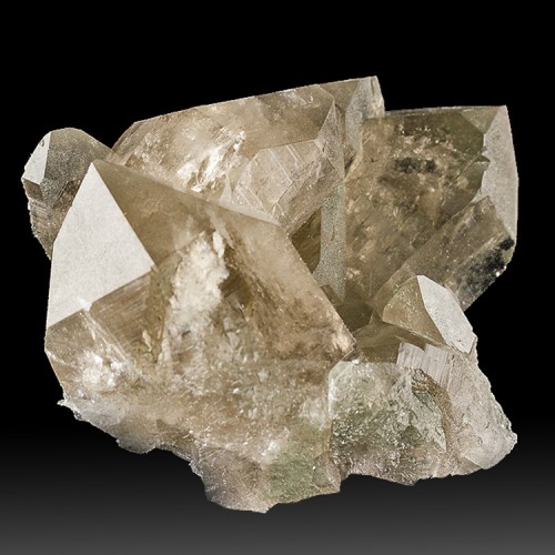3.3" Gem Clear SMOKY QUARTZ Sharp Lustrous Te...