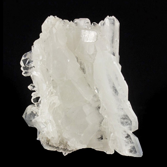 3.5" SeeThru FADEN QUARTZ Dbl Terminated Crystals w-White Line Pakistan for sale