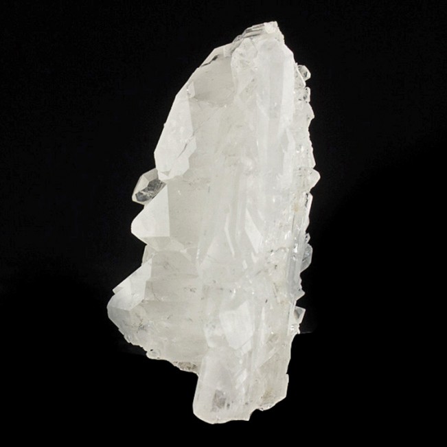 3.5" SeeThru FADEN QUARTZ Dbl Terminated Crystals w-White Line Pakistan for sale