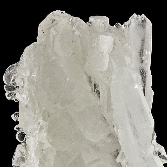 3.5" SeeThru FADEN QUARTZ Dbl Terminated Crystals w-White Line Pakistan for sale