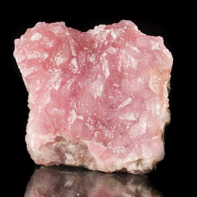 3.1" Sizzling Neon Pink COBALTOAN CALCITE Sharp Gemmy Crystals Morocco for sale