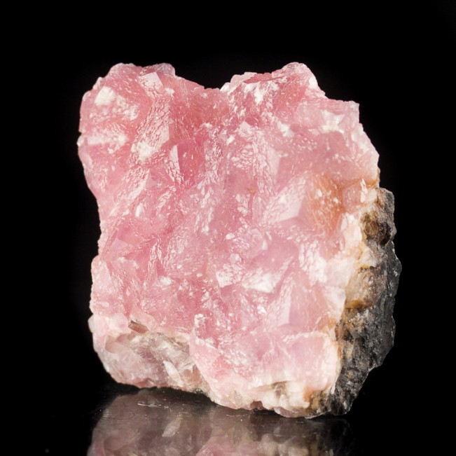 3.1" Sizzling Neon Pink COBALTOAN CALCITE Sharp Gemmy Crystals Morocco for sale