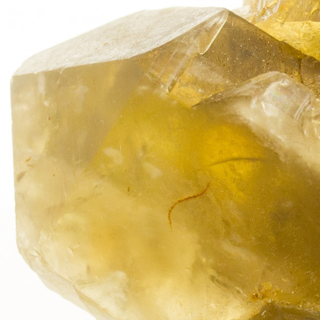 3" Sharp Lustrous Translucent GOLDEN BARITE Crystals with Gemmy Interior France 