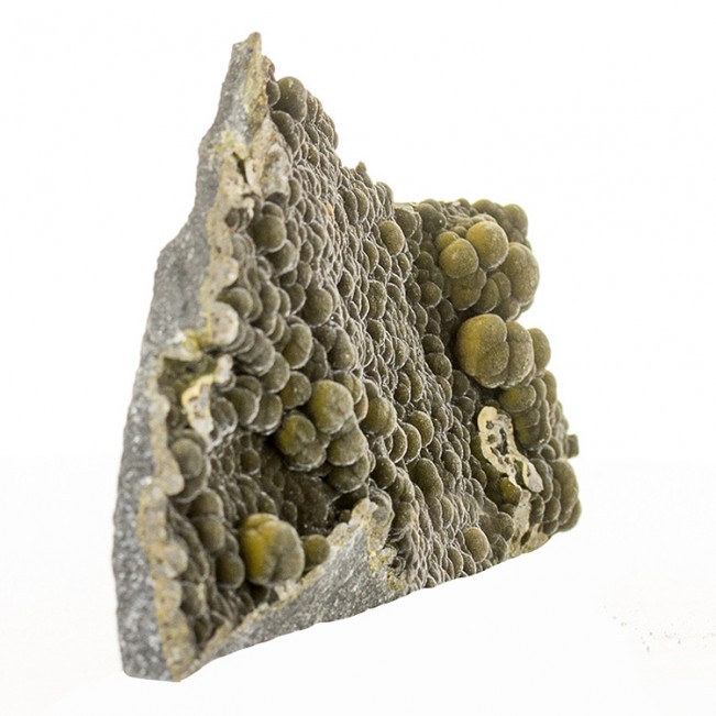 5.5" Dark Gray Green Botryoidal MOTTRAMITE Crystal Mounds Ojuela Mexico for sale