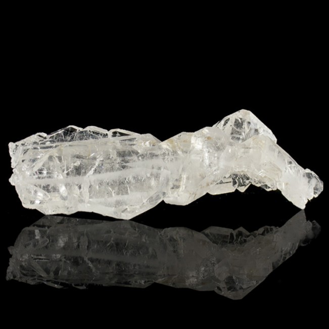 4.1" Water Clear FADEN QUARTZ Crystal X-Sharp Thin White Line Pakistan for sale