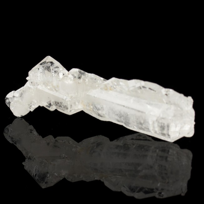 4.1" Water Clear FADEN QUARTZ Crystal X-Sharp Thin White Line Pakistan for sale