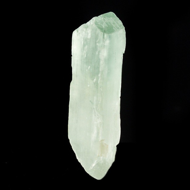 1.8" 62ct Lt Green GEM HIDDENITE Natural Terminated Crystal Afghanistan for sale