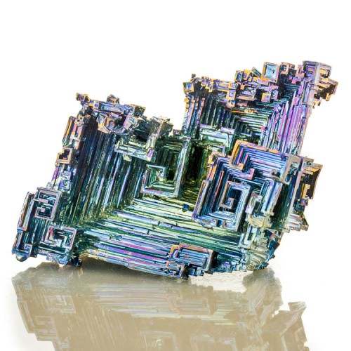 3.2" Stair Step BISMUTH Hoppered Crystal Irid...