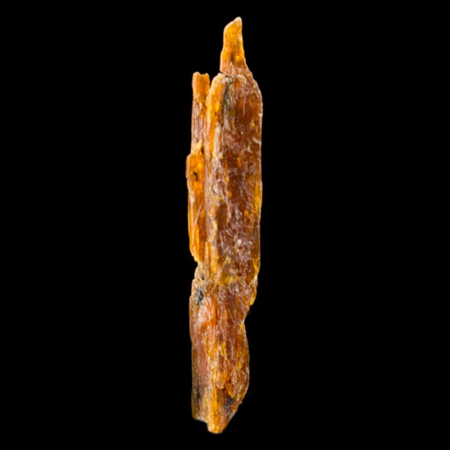 1.8" Rich Translucent ORANGE KYANITE Terminated Bladed Crystal Tanzania for sale